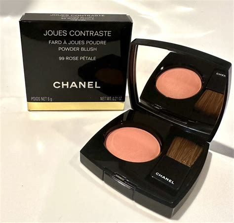 chanel joues contraste 99 rose petale|chanel rose petale joues.